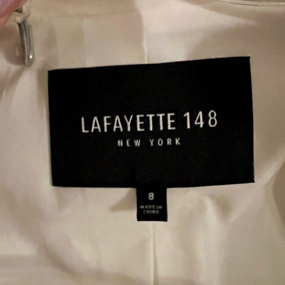 Lafayette 148 women’s white skirt suit with blazer - Picture 3 of 5